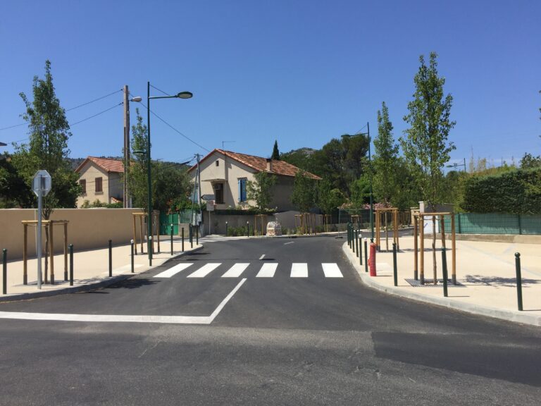 Aménagement d'une voirie, LA PENNE SUR HUVEAUNE (13)