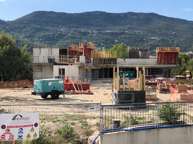 Construction d'un dojo, Le Castellet (83)
