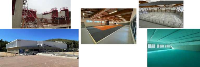 Construction locaux sportifs, CARRY LE ROUET (13)
