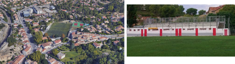 Réfection du revêtement du terrain de football synthétique du Stade Municipal, SEPTÈMES-LES-VALLONS (13)